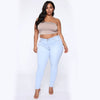 Plus Size Stretch Denim Pants