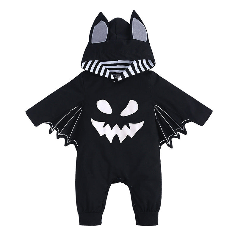 Halloween Batwing Baby Romper
