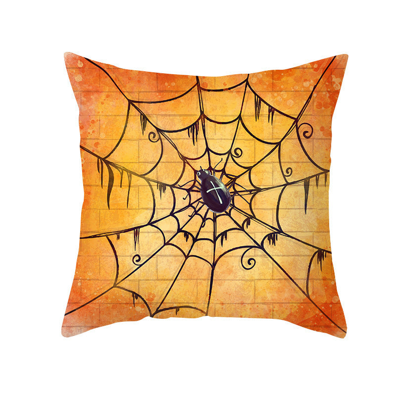 Halloween Pillowcase Pumpkin 🎃 – abstract pumpkin pattern pillow cover close-up
