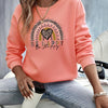 Love Graphic Knit Sweater