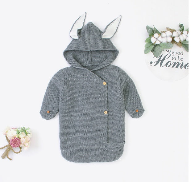 Knitted Baby Sleeping Bag