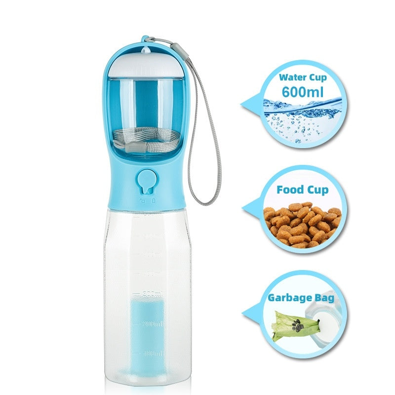 3-in-1 Pet Water Bottle – Leakproof