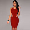 Trendy Black Bandage Dress