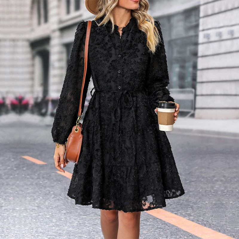 Women’s Long Sleeve Lace Dress