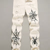 Loose Straight Wide Leg Spider Jeans