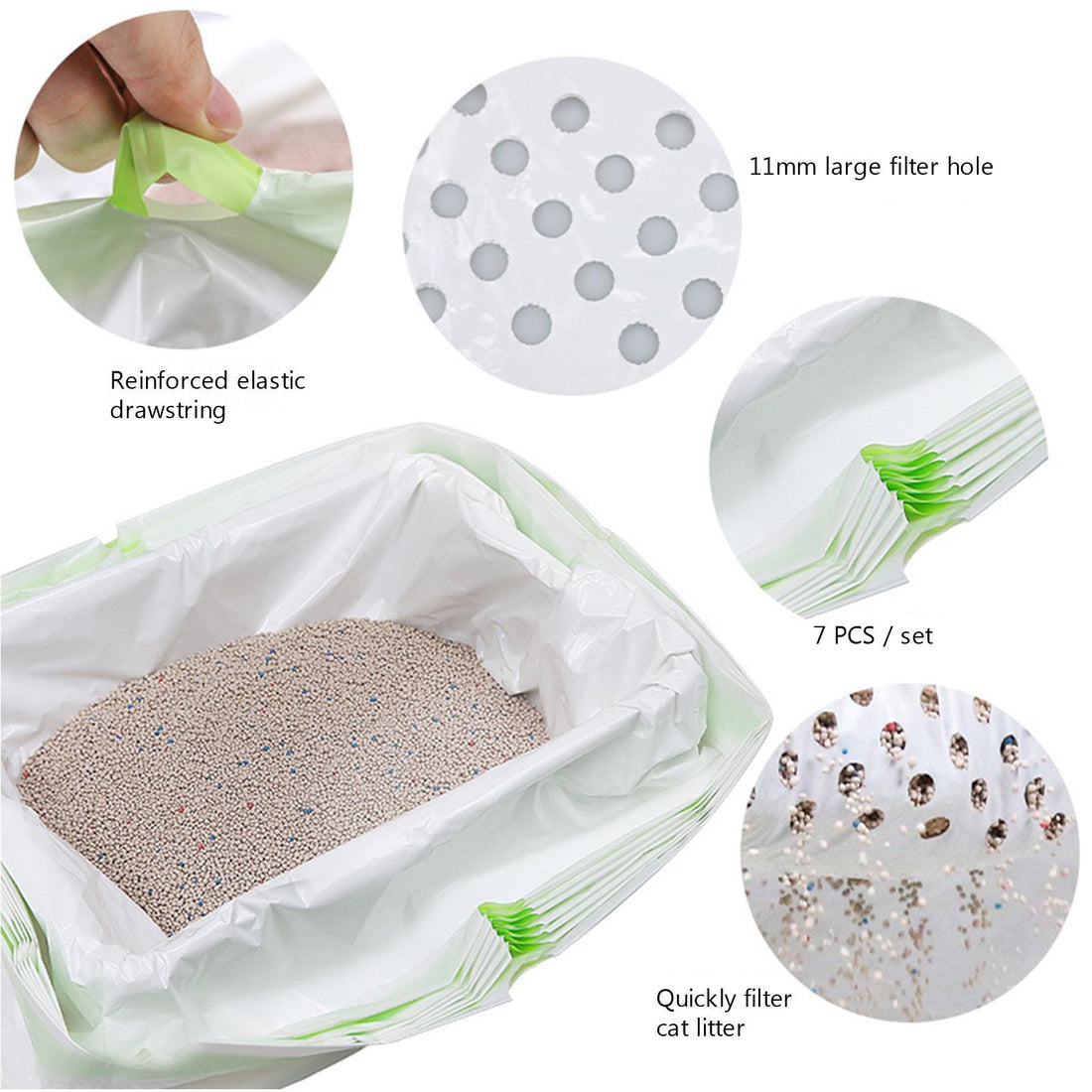 Disposable Cat Waste Bags 🐾