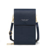 Women's Fashionable Crossbody PU Leather Touch Screen Mobile Wallet