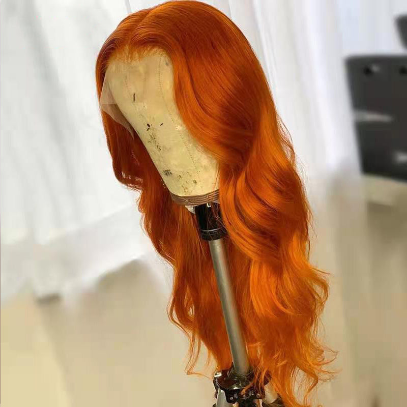 Soft Smooth WavyOrange Wig