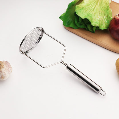 Potato Masher Thickened Stainless Steel Disc Manual Kitchen Tools