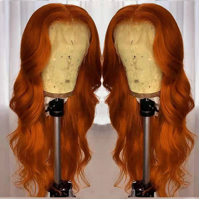 Soft Smooth WavyOrange Wig