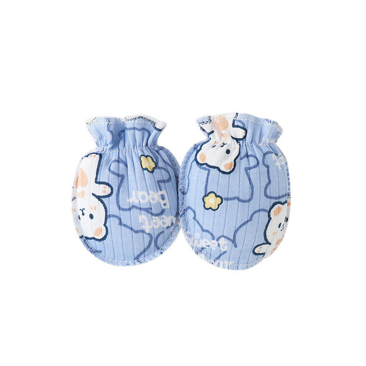 Baby Anti-Scratch Gloves Set
