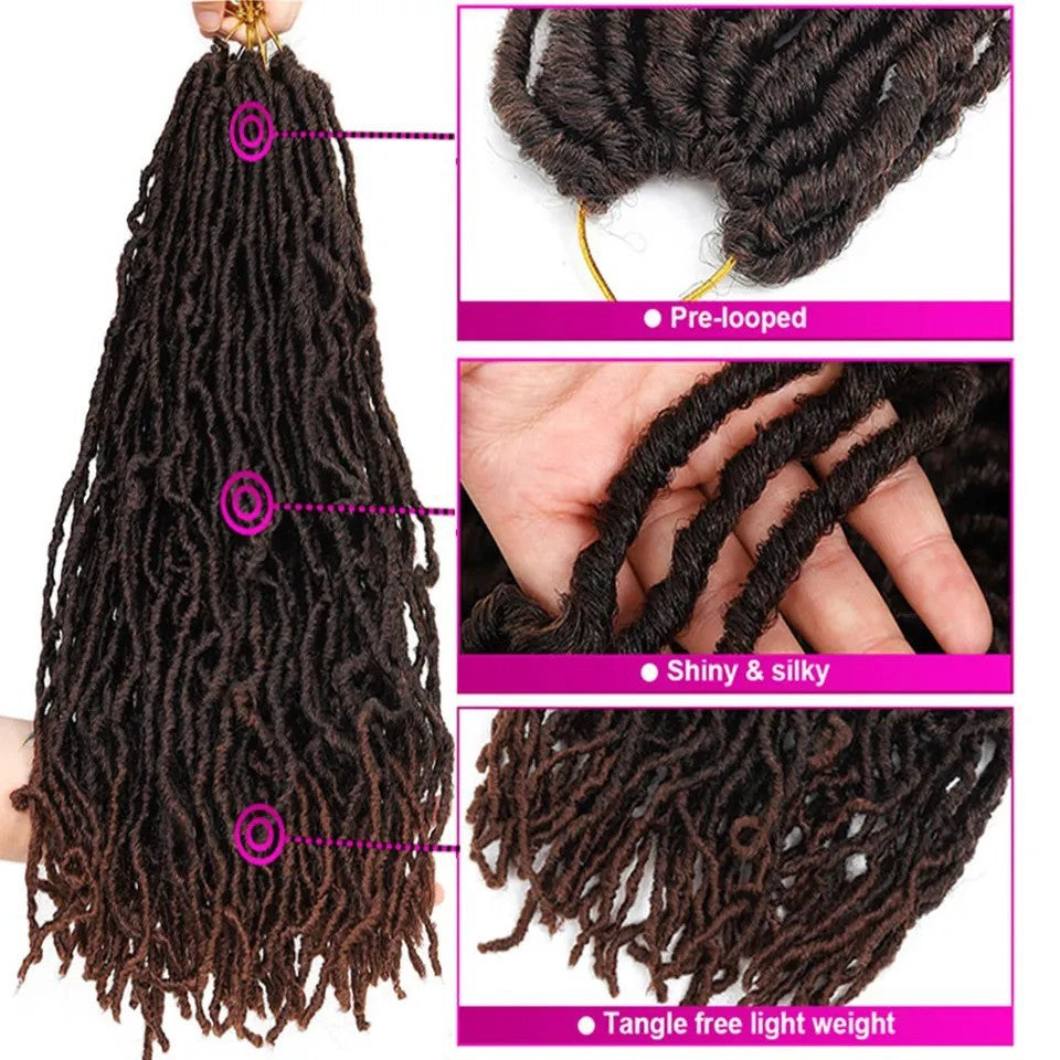 NuLocs Crochet Braids Hair