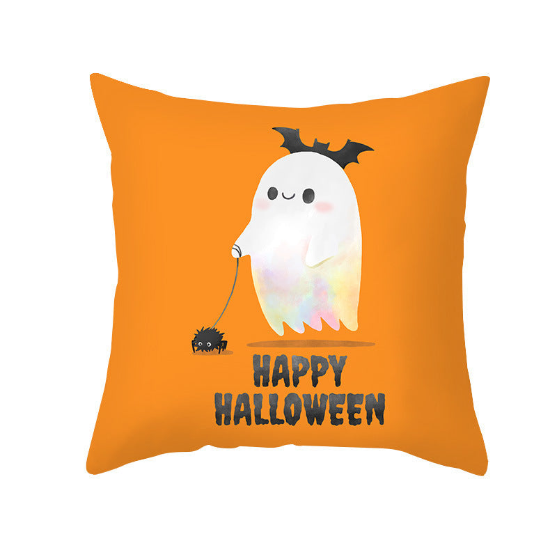 Halloween Pillowcase Pumpkin 🎃 throw pillow for festive Halloween home setting