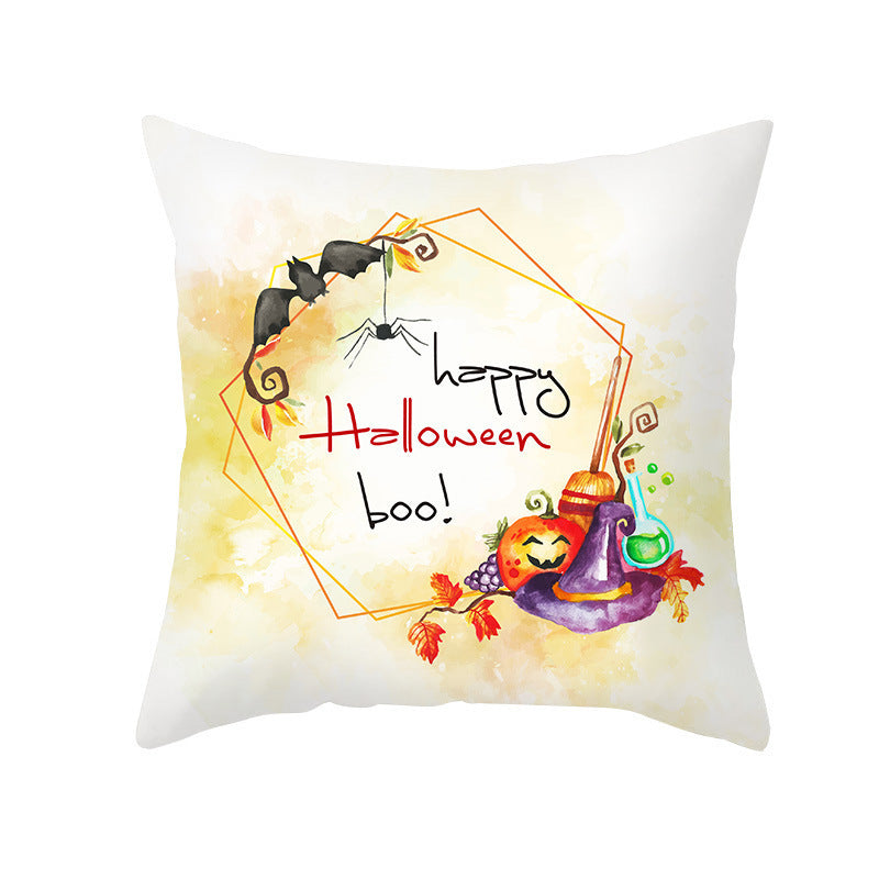 Halloween Pillowcase Pumpkin 🎃 – stylish orange cushion for festive home setup