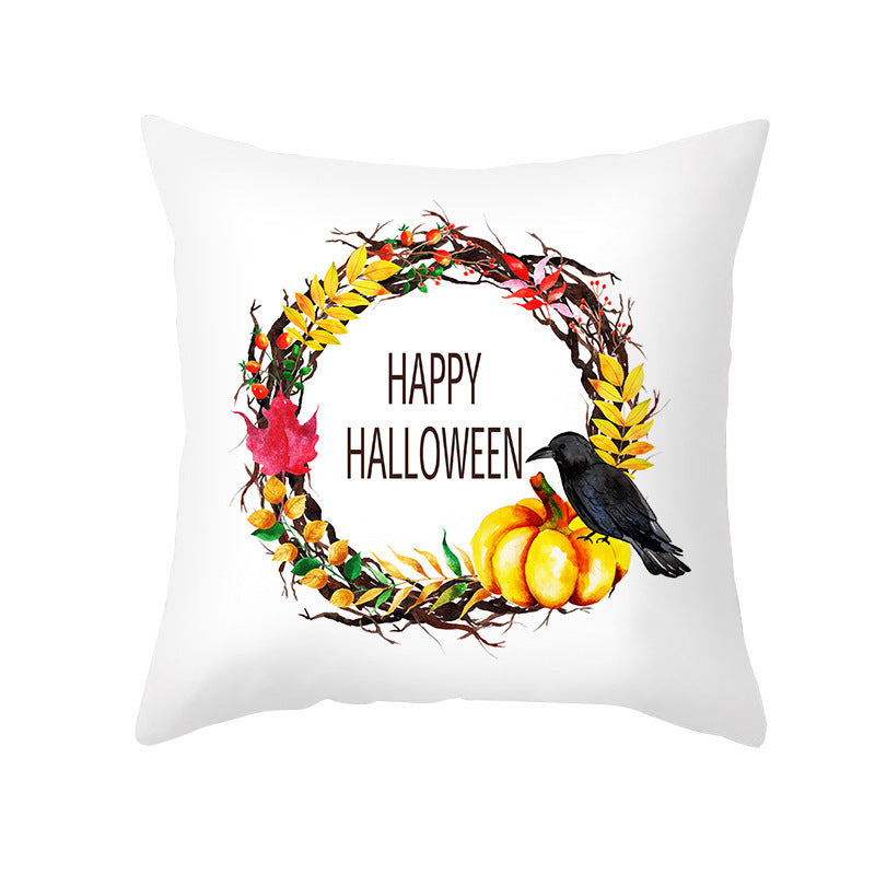 Halloween Pillowcase Pumpkin 🎃 – cotton-filled cushion for comfort and style