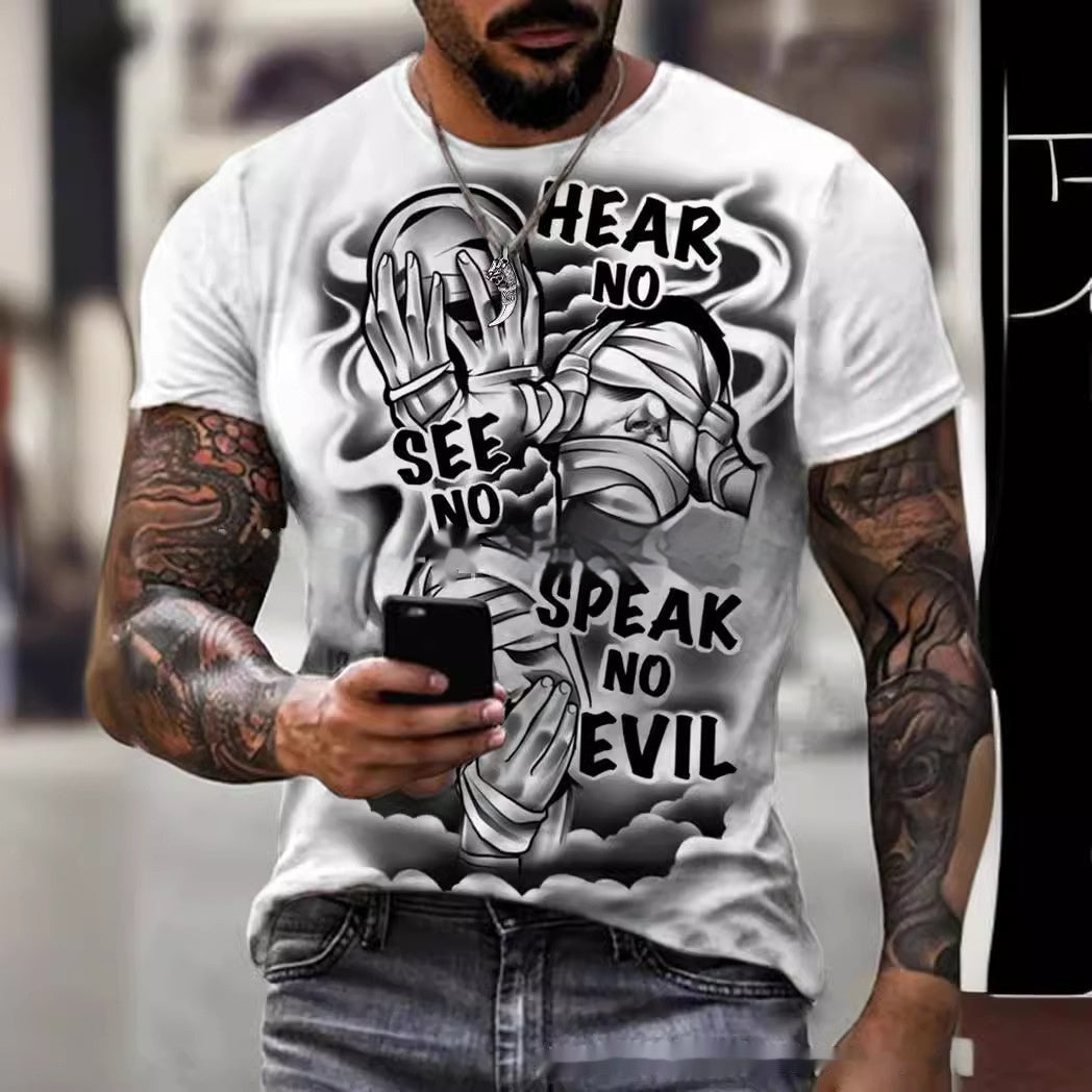 Plus Size 3D Graphic Shirt