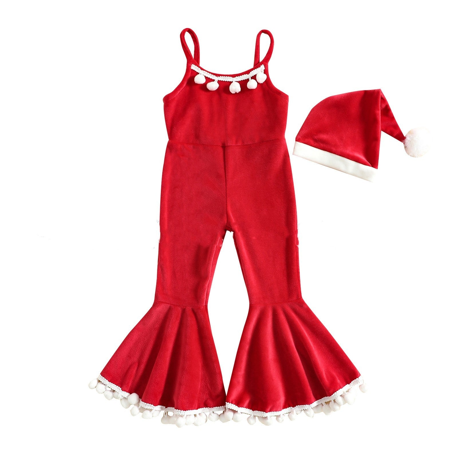 Christmas Baby Girl Outfit Set