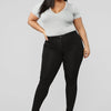 Plus Size Stretch Denim Pants