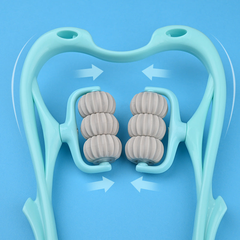 Six-Wheel Neck Massager Roller